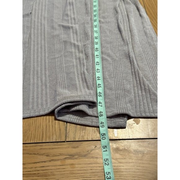 UMGEE Sweater Duster Side Slits Gray Color Ribbed Cardigan Boho Hippie Medium - Picture 5 of 13